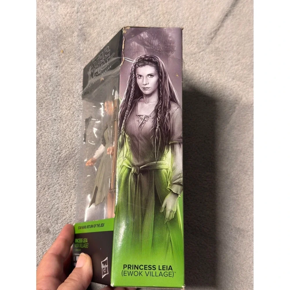 Star Wars Black Series Princess Leia Ewok Village Action Figure Return of Jedi 9